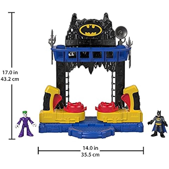 IMAGINEXT DC SUPER FRIENDS BATTLE BATCAVE PLAYSET - Image 4